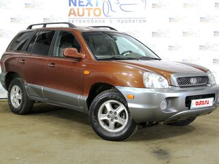 2002 Hyundai Santa Fe I, коричневый, 590000 рублей, вид 2