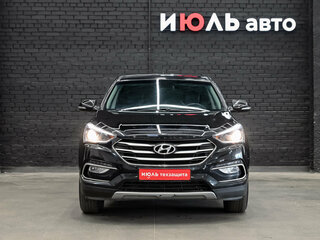 2016 Hyundai Santa Fe III Рестайлинг, чёрный, 1770000 рублей, вид 2