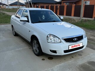 2013 Lada (ВАЗ) Priora I Рестайлинг, белый, 460000 рублей, вид 4