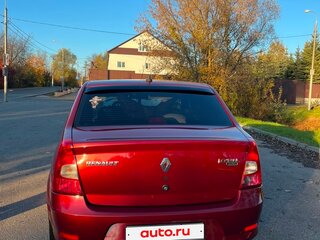 2011 Renault Logan I Рестайлинг, красный, 570000 рублей, вид 4