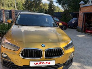 2018 BMW X2 sDrive18i I (F39), золотистый, 2700000 рублей, вид 3