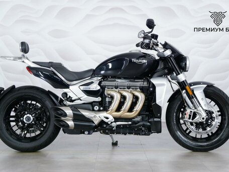 2020 Triumph Rocket 3, чёрный, 1999000 рублей, вид 1