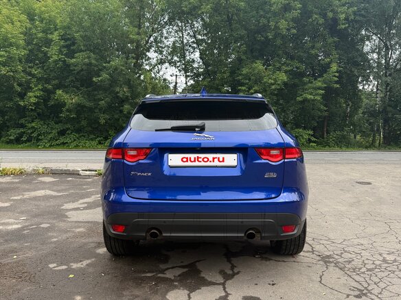 2018 Jaguar F-Pace I, синий, 2555555 рублей - вид 2