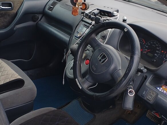 2001 Honda Civic VII, белый, 290000 рублей - вид 5
