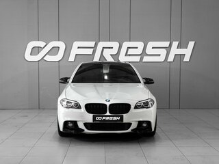 2014 BMW 5 серии 528i xDrive VI (F10/F11/F07) Рестайлинг, белый, 2548000 рублей, вид 3