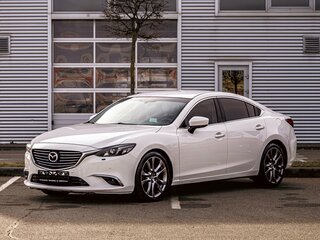 2018 Mazda 6 III (GJ) Рестайлинг, белый, 1705000 рублей, вид 1