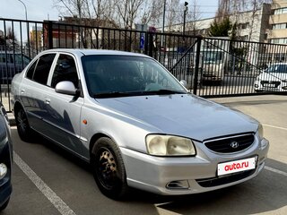 2007 Hyundai Accent ТагАЗ II, серебристый, 330000 рублей, вид 3