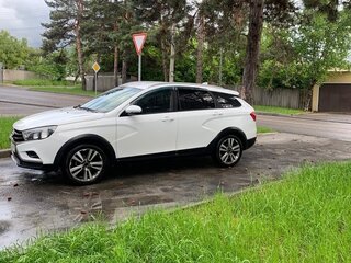 2021 Lada (ВАЗ) Vesta SW Cross I, белый, 1250000 рублей, вид 2