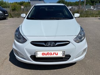 2012 Hyundai Solaris I, белый, 549000 рублей, вид 2