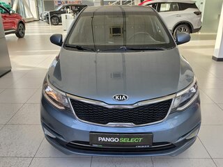 2015 Kia Rio III Рестайлинг, синий, 849000 рублей, вид 2