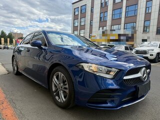 2022 Mercedes-Benz A-Класс 180 Long IV (W177) Рестайлинг, синий, 1860000 рублей, вид 1