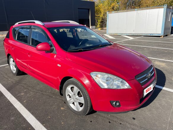2008 Kia Ceed I, красный, 635000 рублей - вид 6