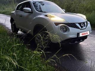 2014 Nissan Juke I Рестайлинг, белый, 1050000 рублей, вид 2