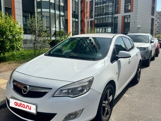 2011 Opel Astra J, белый, 850000 рублей, вид 1