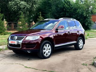 2009 Volkswagen Touareg I Рестайлинг, пурпурный, 1270000 рублей, вид 1