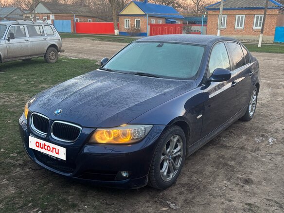 2011 BMW 3 серии 318i V (E90/E91/E92/E93) Рестайлинг, синий, 970000 рублей - вид 11