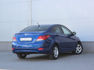 2011 Hyundai Solaris I, синий, 530000 рублей, вид 2