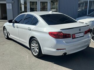 2018 BMW 5 серии 520d VII (G30/G31/G38), белый, 2578000 рублей, вид 2