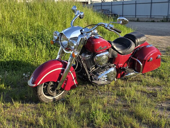2016 Indian Springfield, красный, 1150000 рублей