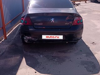 2007 Peugeot 407, чёрный, 150000 рублей, вид 3