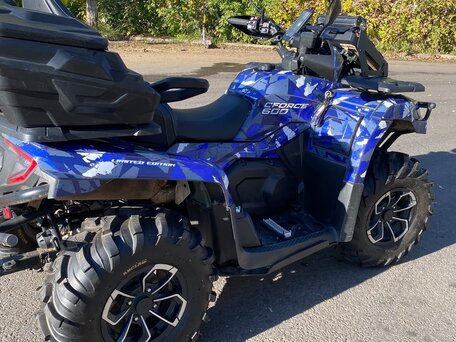 2023 CFMoto CFORCE 600 EPS, голубой, 850000 рублей, вид 2