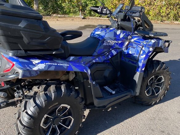2023 CFMoto CFORCE 600 EPS, голубой, 850000 рублей - вид 1