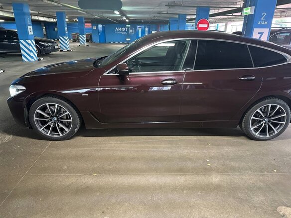2018 BMW 6 серии Gran Turismo 630d IV (G32), красный, 3300000 рублей - вид 5