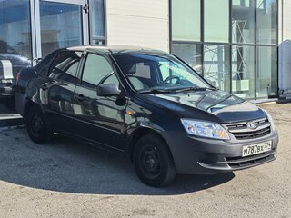2017 Lada (ВАЗ) Granta I, чёрный, 399000 рублей, вид 5