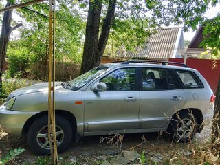 2008 Hyundai Santa Fe Classic Classic, серебристый, 780000 рублей, вид 4