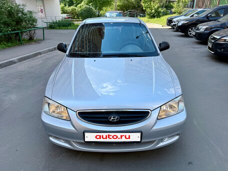 2007 Hyundai Accent ТагАЗ II, серый, 535000 рублей, вид 2