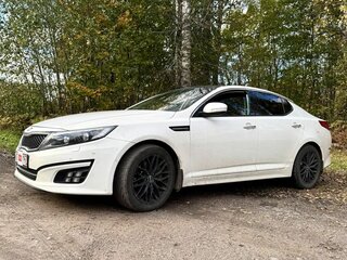 2015 Kia Optima III Рестайлинг, белый, 1650000 рублей, вид 3