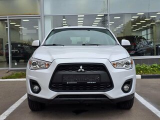 2015 Mitsubishi ASX I Рестайлинг, белый, 1130000 рублей, вид 2