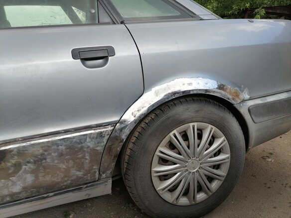1991 Audi 80 V (B4), серый, 150000 рублей - вид 8