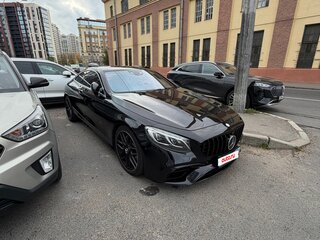 2016 Mercedes-Benz S-Класс 400 VI (W222, C217), чёрный, 5000000 рублей, вид 4
