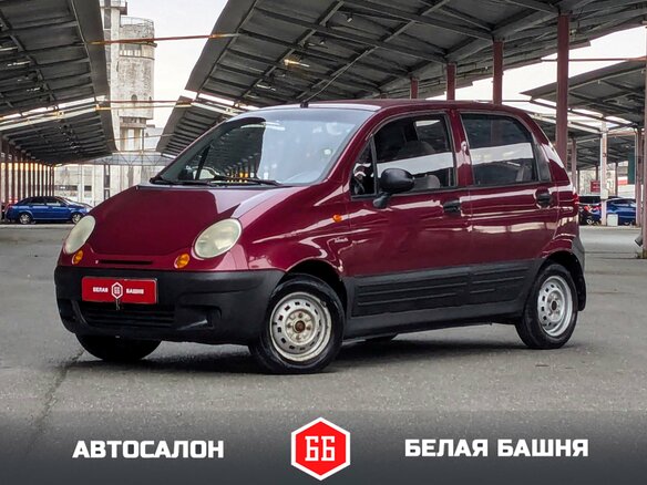 2006 Daewoo Matiz II, красный, 199900 рублей
