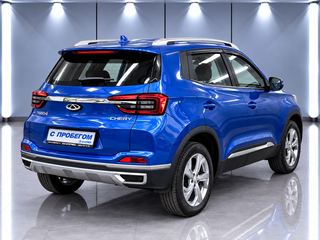 2021 Chery Tiggo 4 I Рестайлинг, синий, 1455000 рублей, вид 4