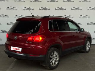 2009 Volkswagen Tiguan I, красный, 949000 рублей, вид 4
