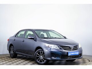 2013 Toyota Corolla X (E140, E150) Рестайлинг, серый, 769000 рублей, вид 1