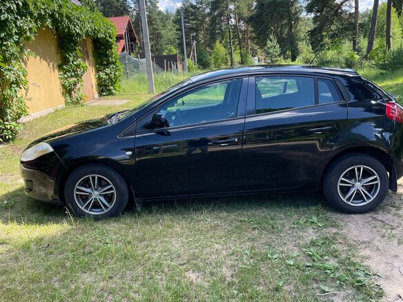 2008 Fiat Bravo II, чёрный, 540000 рублей - вид 5