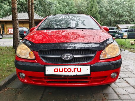 2009 Hyundai Getz I Рестайлинг, красный, 550000 рублей, вид 3