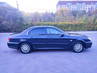2006 Hyundai Sonata ТагАЗ IV (EF) Рестайлинг, чёрный, 370000 рублей, вид 5