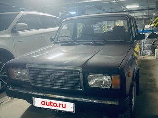 2008 Lada (ВАЗ) 2107, пурпурный, 499000 рублей, вид 1