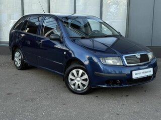 2007 Skoda Fabia I Рестайлинг, синий, 340000 рублей, вид 3