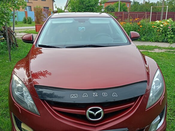 2008 Mazda 6 II (GH), красный, 950000 рублей - вид 1