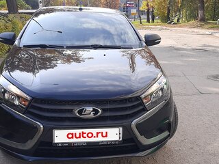 2017 Lada (ВАЗ) Vesta I, чёрный, 799999 рублей, вид 3