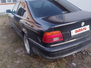 2002 BMW 5 серии 520i IV (E39) Рестайлинг, чёрный, 430000 рублей, вид 4
