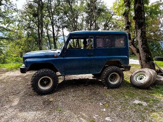2008 УАЗ Хантер 315195, синий, 300000 рублей, вид 4