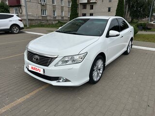 2012 Toyota Camry VII (XV50), белый, 1777000 рублей, вид 4