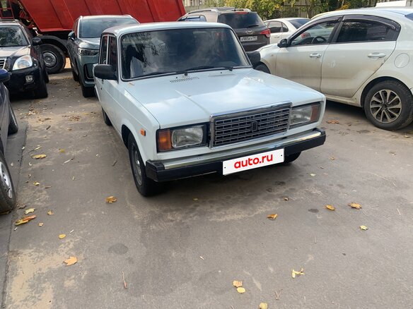 2005 Lada (ВАЗ) 2107, белый, 220000 рублей - вид 5