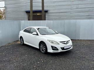 2012 Mazda 6 II (GH) Рестайлинг, белый, 820000 рублей, вид 5